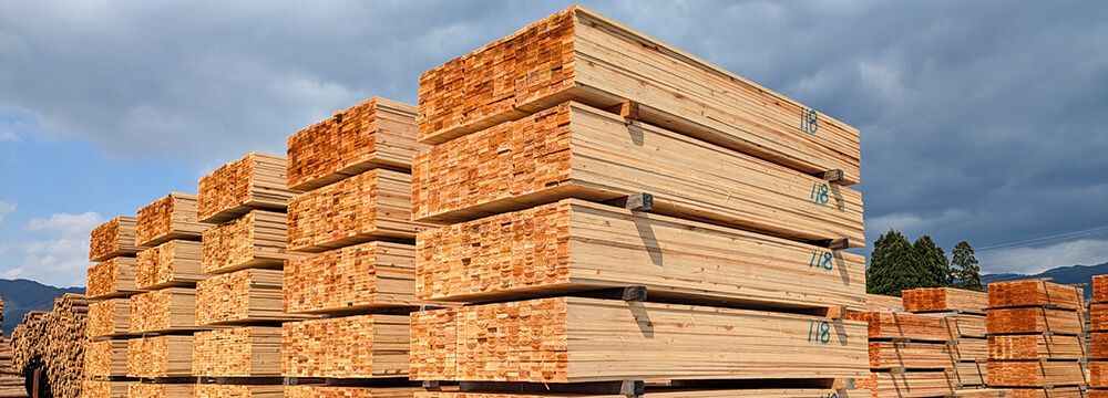 木造住宅向け材料の生産・配送