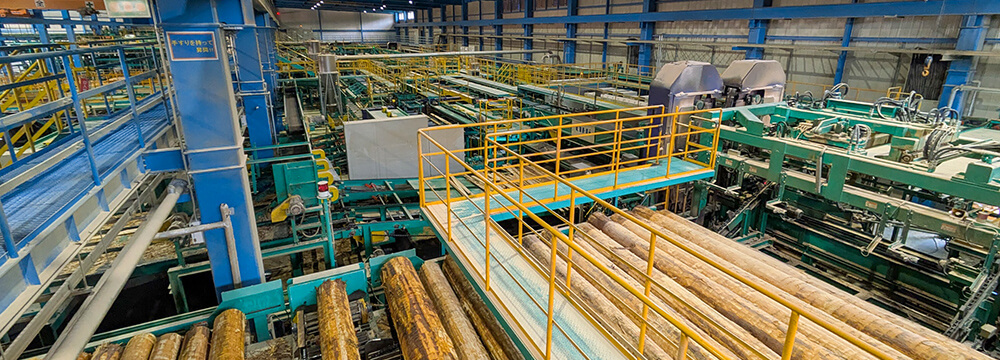 杉や桧の製材・乾燥・加工